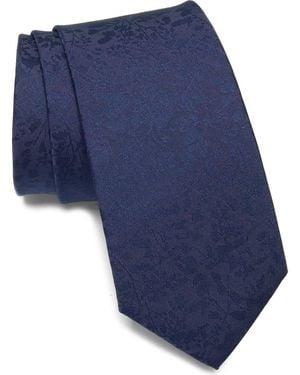 Calvin Klein Benedict Floral Tie - Blue
