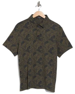WESTZEROONE Freeguy Cotton Blend Polo - Gray