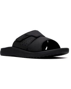 Clarks Breeze Slide Sandal - Black
