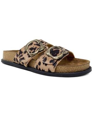 Shu Shop Brooke Slide Sandal - Brown