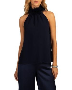 Trina Turk Grand Top - Blue