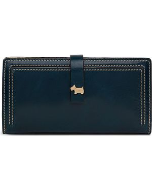 Radley Large Newick Road Leather Bifold Wallet - Blue