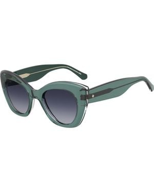 Kate Spade Dominica 49Mm Gradient Rectangular Sunglasses - Blue