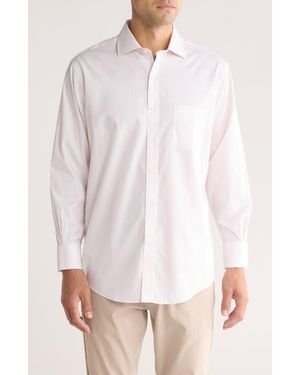 Brooks Brothers Regent Fit Solid Non-Iron Stretch Dress Shirt - White