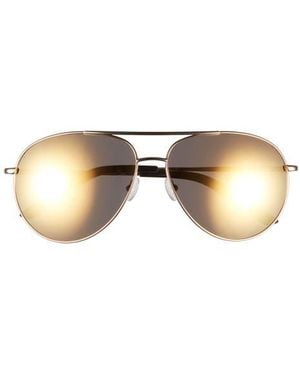 Nike Chance 61Mm Mirrored Aviator Sunglasses - Multicolor