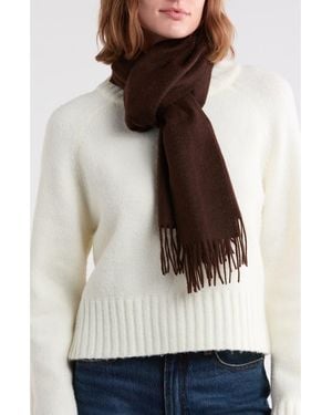 Nordstrom Rack Cashmere Scarf - Gray