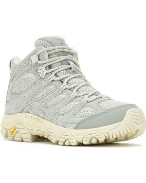 Merrell Moab 3 Mid Waterproof Hiking Shoe - Natural