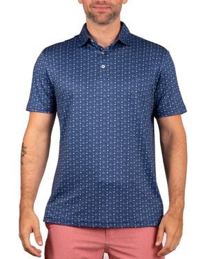 Tailorbyrd Golf Carts Performance Polo - Blue