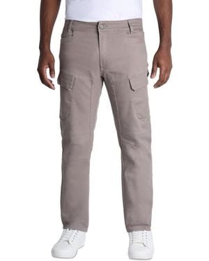 Xray Jeans Slim Fit Cotton Cargo Pants - Gray
