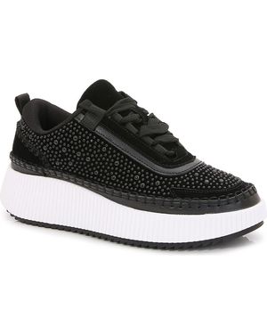 BERNESS Willow Pearl Studded Sneaker - Black