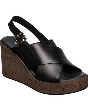 Antelope Aly Wedge Platform Sandal - Black