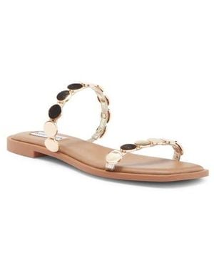 Steve Madden Ariele Studded Slide Sandal - White