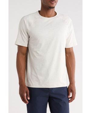 Nicoby Performance Mini Stripe Raglan T-Shirt - White