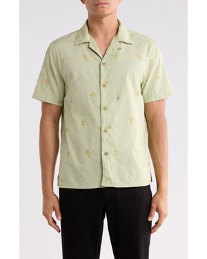 Bonobos Riviera Cabana Camp Shirt - Green