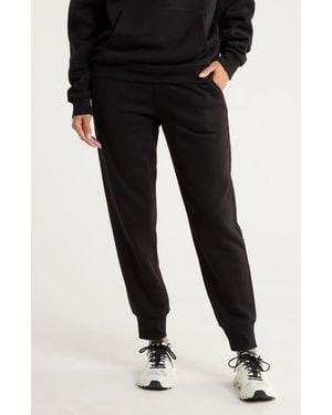X By Gottex Fleece Sweatpants - Black