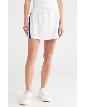 90 Degrees Contrast Stripe Skort - Blue