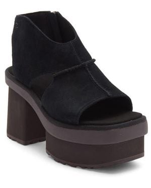 UGG New Heights Platform Sandal - Black
