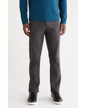 CARBON + CRAFT Water Resistant Five-Pocket Utility Pants - Gray