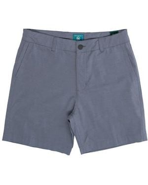 Burnside Hybrid Stretch Shorts - Blue