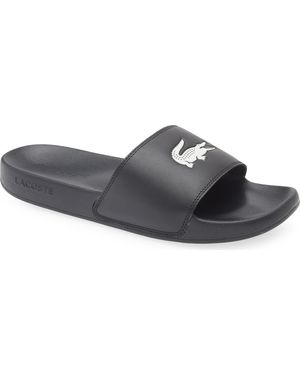 Lacoste Serve Slide Sandal in Black for Men | Lyst display picture 3