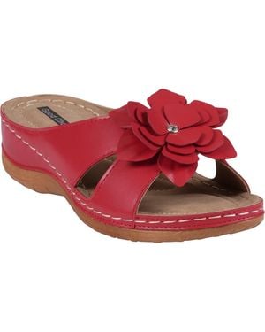 Gc Shoes Joy Flower Sandal - Red