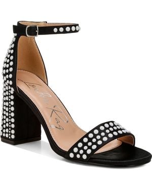 LONDON RAG Klebba Ankle Strap Sandal - Black