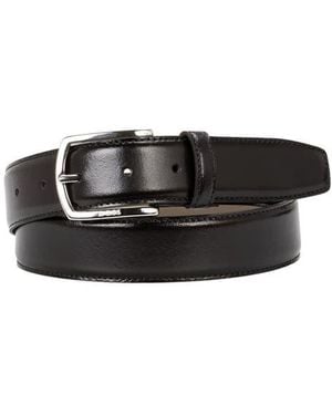 BOSS Claus Leather Belt - Black