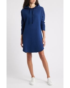 Frank & Eileen Mini James Hoodie Dress - Blue