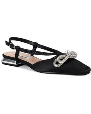 Lady Couture Kendal Slingback Flat - Black