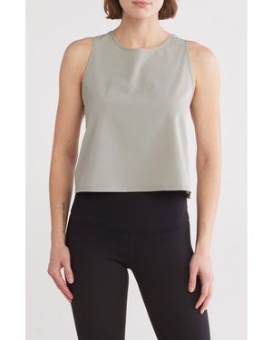 Gottex Mesh Back Tank - Gray
