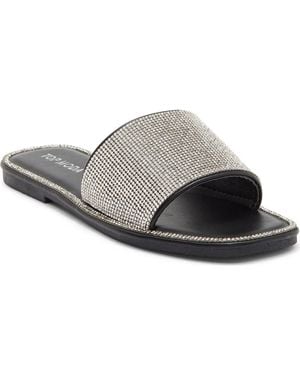 Top Moda Medusa Slide Sandal - Gray