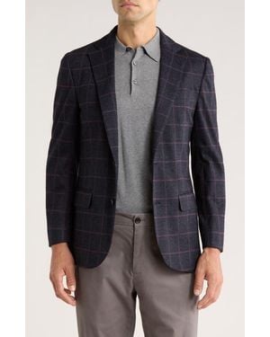 Brooks Brothers Windowpane Blazer - Blue