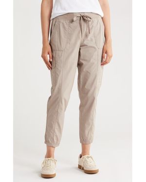 Calvin Klein Cargo Sweatpants - Natural