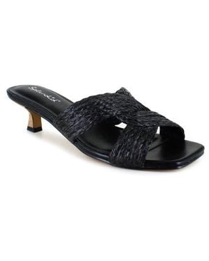 Splendid Hunter Kitten Heel Sandal - Black