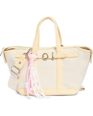 Madden Girl Mini Canvas Tote - Natural