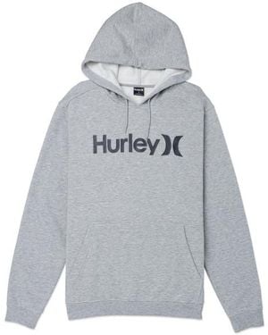 Hurley One & Only Logo Hoodie - Gray
