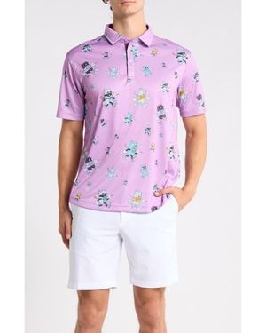 Swannies Big Dan Polo - Purple
