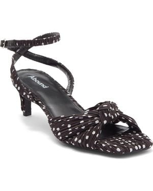 Abound Diana Kitten Heel Sandal - Black