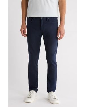Original Penguin Slim Lux French Terry Chino Pants - Blue