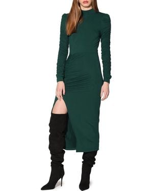 Walter Baker Connie Long Sleeve Dress - Green