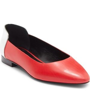 Longchamp Ballet Flat - Red