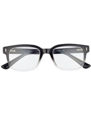 Cole Haan 52Mm Square Reading Glasses - Black