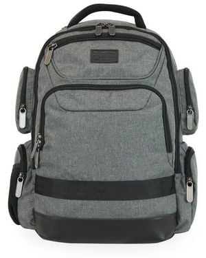 Original Penguin Luca Zip Pocket Backpack - Black