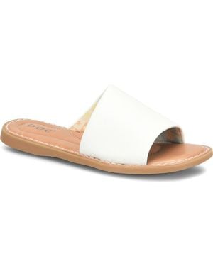 B O C BY BØRN Keely Slide Sandal - White