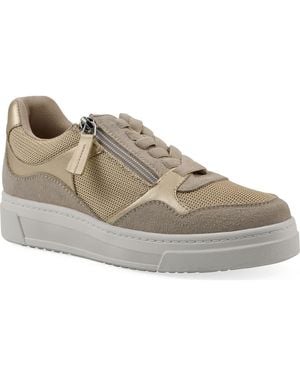 White Mountain Uplit Zip Sneaker - Gray