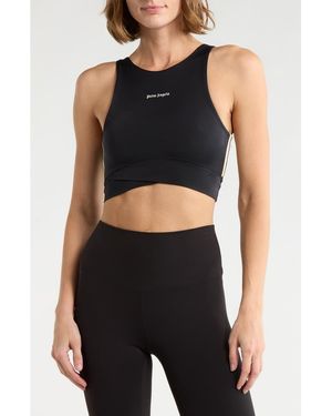 Palm Angels Logo Graphic Tank Top - Black