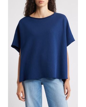 Frank & Eileen Triple Fleece Original Capelet - Blue