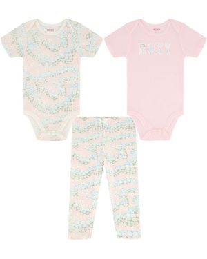 Roxy Bodysuit & Leggings Set - Pink