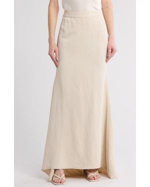 Twp Isn'T It Romantic High-Low Midi Skirt - White
