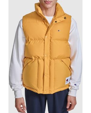 Champion Water Resistant Puffer Vest - Orange